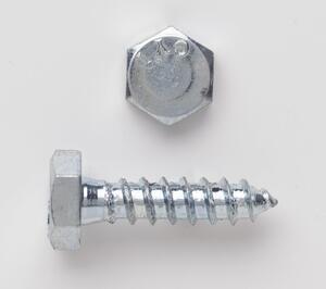 38X2HLBZJ 3/8 X 2 HEX LAG BOLT ZINC PLATED